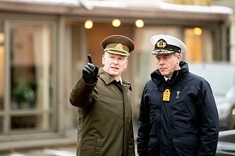 Valdemaro Rupšio ir Robo Bauerio susitikimas Vilniuje