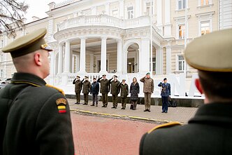 Valdemaro Rupšio ir Robo Bauerio susitikimas Vilniuje