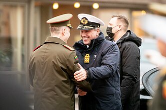 Valdemaro Rupšio ir Robo Bauerio susitikimas Vilniuje