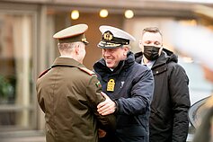 Valdemaro Rupšio ir Robo Bauerio susitikimas Vilniuje