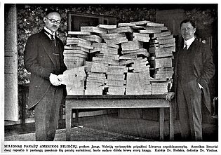 1921 - Million signatures for Lithuanian Republic Recognition Petition 1921 - Million signatures for Lithuanian Republic Recognition Petition