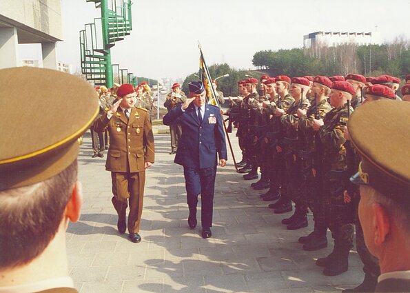 Pennsylvania National Guard and Lithuanian Armed Forces - Signing of State Partnership Program - 1993 Pennsylvania National Guard and Lithuanian Armed Forces - Signing of State Partnership Program - 1993