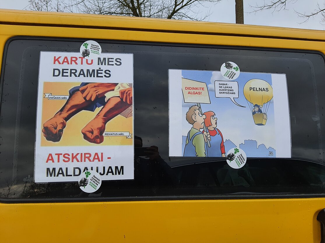 Diena iki streiko „Achemoje“