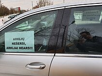 Diena iki streiko „Achemoje“