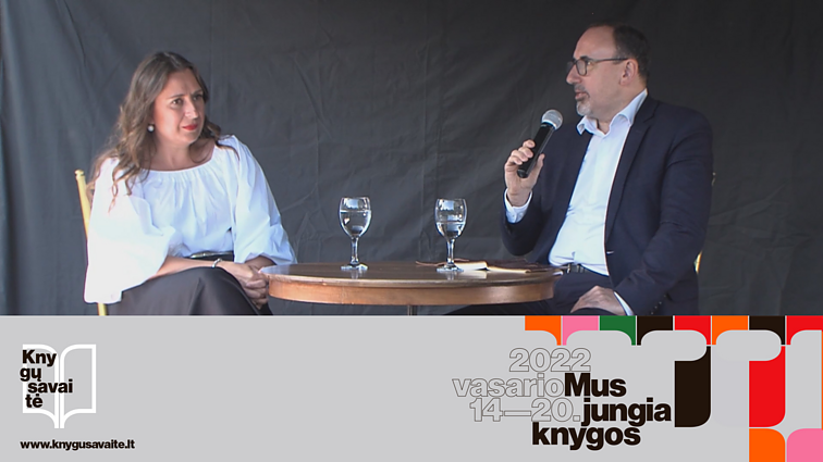 Knygų savaitė 2022. Arūno Gelūno pokalbis su Kristina Sabaliauskaite. Leidykla „Baltos lankos“