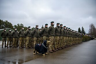 NATO Enhanced Forward Presence battle group in Lithuania NATO Enhanced Forward Presence battle group in Lithuania