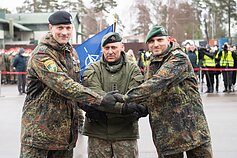 Minimos tarptautinio NATO bataliono dislokavimo Lietuvoje metinės