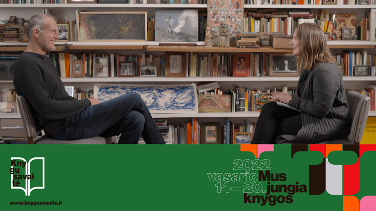 Knygų savaitė 2022. Pokalbis su Robertu Seethaleriu. Leidykla „Baltos lankos“