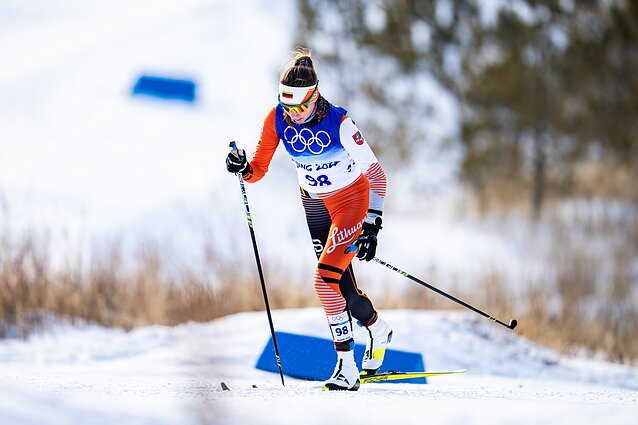 Ieva Dainytė 2022 m. Pekino žiemos olimpinėse žaidynėse
