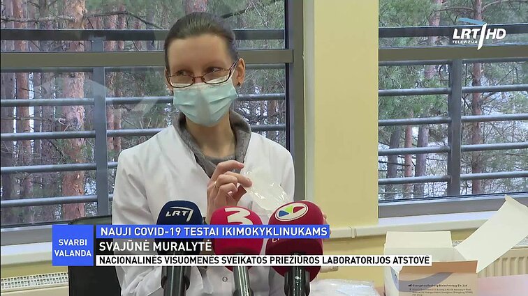 Epidemiologai: „čiulpinukus“ primenantys COVID-19 testai – gerokai tikslesni