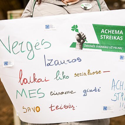 LRT Radijo ringas. Ar darbuotojai išgirstami tik protestuose?