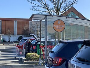 Belgų pamėgtas prekybos centras Ronko mieste, Prancūzijoje Belgų pamėgtas prekybos centras Ronko mieste, Prancūzijoje