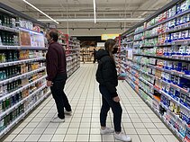 Belgų pamėgtas prekybos centras Ronko mieste, Prancūzijoje Belgų pamėgtas prekybos centras Ronko mieste, Prancūzijoje