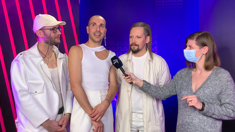 „The Roop“ vyrukai jau pasiruošę perduoti vėliavą šįmet Turine Lietuvą atstovausiančiam atlikėjui