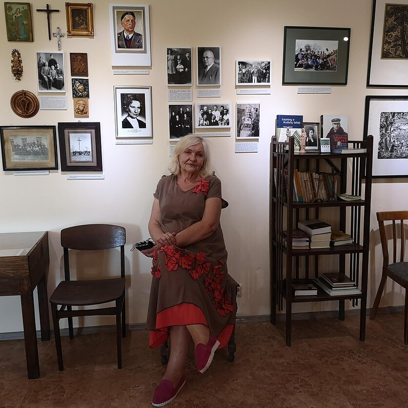 Jolanta Jurkūnienė, Muziejininkė Vida Skujienė