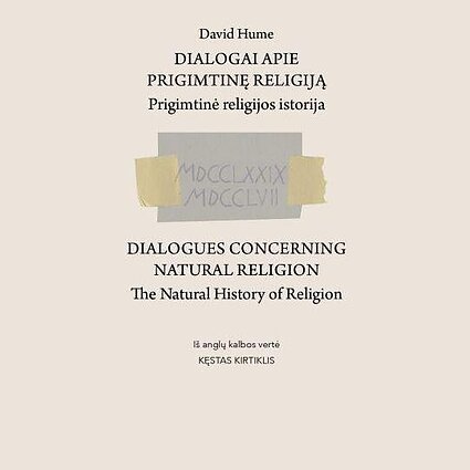 Mažoji studija. Kultūra ir religija. Davidas Hume'as ir jo religijos filosofija