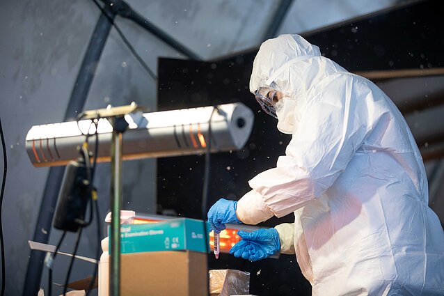 COVID-19 patikros punktas Vilniuje