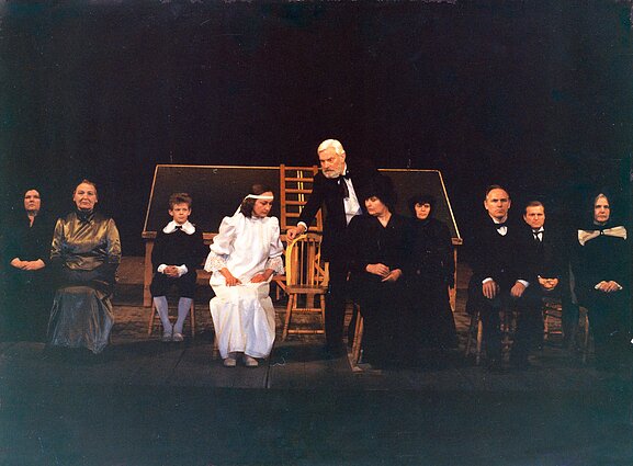 Gyčio Padegimo spektaklis „Mūsų miestelis“