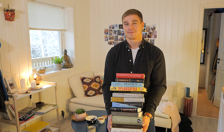 Norvegijos lietuvį Norbertą pakeitė atrastos knygos ir filosofija: ilgą laiką tiesiog švaisčiau savo gyvenimą