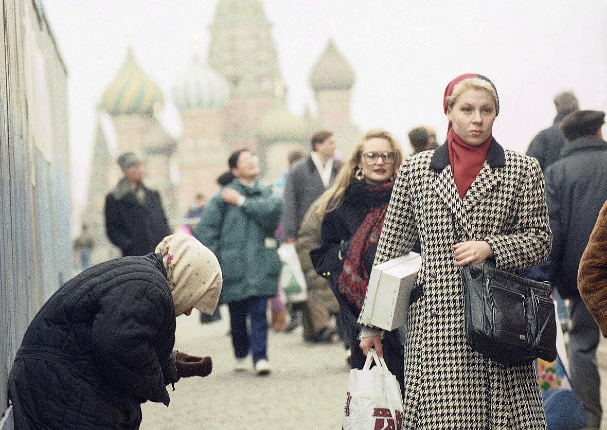 Poverty in Moscow in 1993