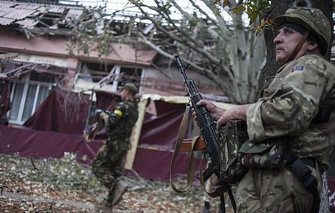 Žinios. Rusijos remiami separatistai apšaudė darželį Ukrainos kontroliuojamame mieste