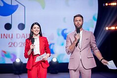 Dainų dainelė, Gerūta Griniūtė ir Ignas Krupavičius