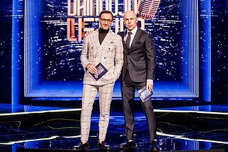 Dainius Kazlauskas ir Vidas Bareikis