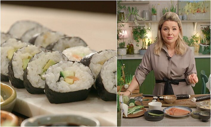 Lengva, greita ir skanu: Beata įsitikinusi – pagal jos receptą gaminami sušiai ne ką prastesni už restoraninius