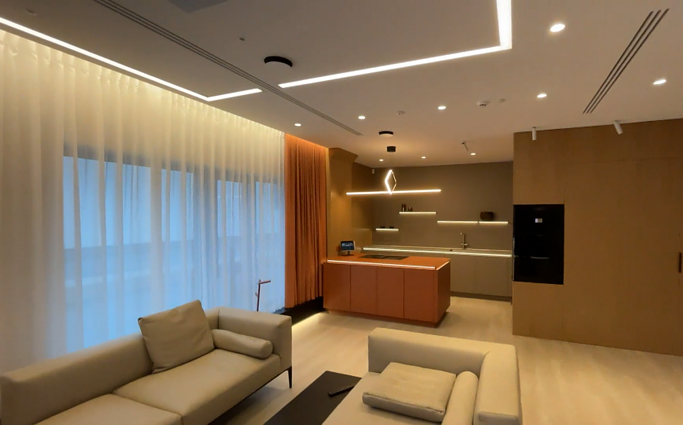 Namai, tarsi iš fantastinio filmo: būstas, su kuriuo galite pasikalbėti ir jį valdyti vieno mygtuko paspaudimu