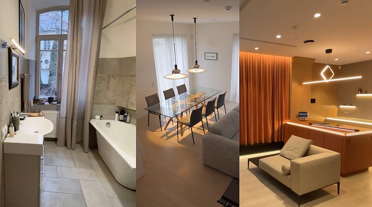 Veranda. Namas su atostogų jausmu, išmanusis butas, prestižinės gatvės nuotaika interjere bei Montvilos trikampio istorija