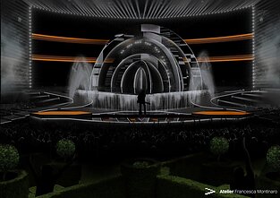 2022 m. „Eurovizijos“ scenos dizainas 2022 m. „Eurovizijos“ scenos dizainas