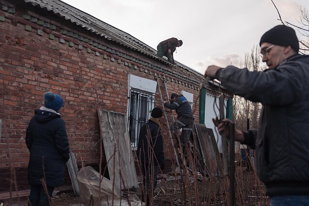 Apšaudomi civiliai Rytų Ukrainoje