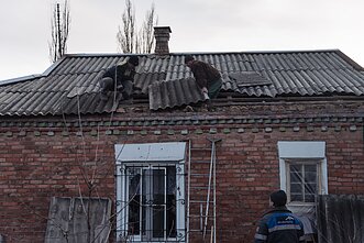 Apšaudomi civiliai Rytų Ukrainoje