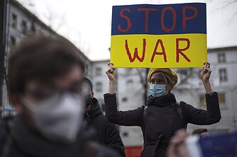 Ukrainos palaikymo akcija