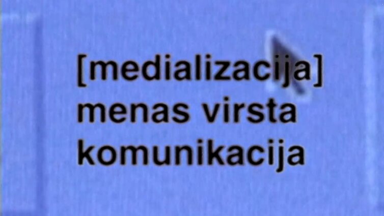 „Meno avilio“ Sinemateka.lt: Menininkas ir komunikacija
