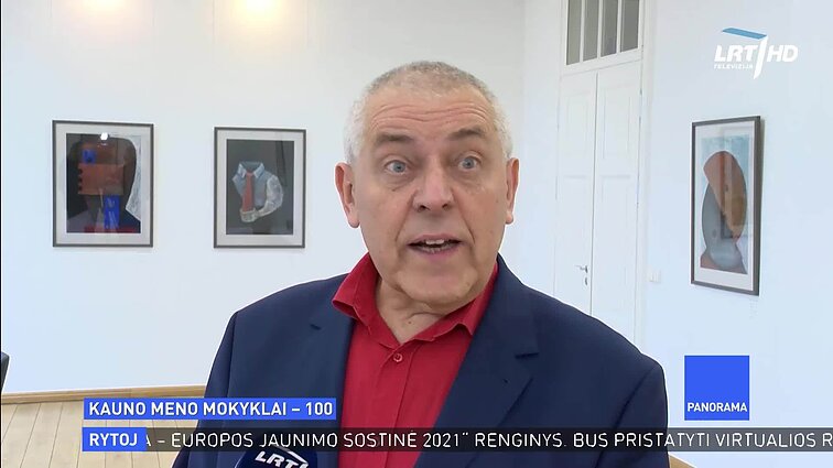Kaune – Stasio Eidrigevičiaus darbai: meno mokyklos 100-mečiui parodas rengia joje mokęsi menininkai
