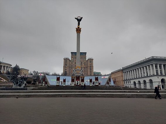 Kijevas ketvirtadienio rytą Kijevas ketvirtadienio rytą
