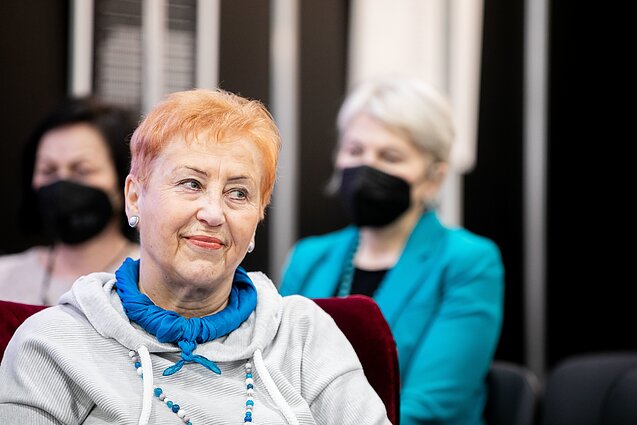 Aldonos Ruseckaitės ir Juttos Noak susitikimas su skaitytojais Vilniaus knygų mugėje