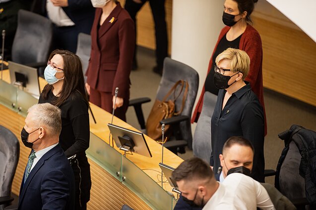 Seimas sprendžia dėl nepaprastosios padėties Lietuvoje įvedimo Seimas sprendžia dėl nepaprastosios padėties Lietuvoje įvedimo