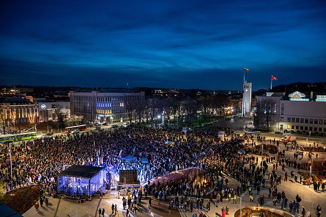 Support for Ukraine event in Kaunas Support for Ukraine event in Kaunas