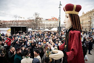 Tradicinė Kaziuko mugės atidarymo eisena