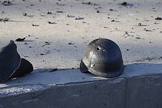 Kijevas po intensyvių mūšių šeštadienio naktį