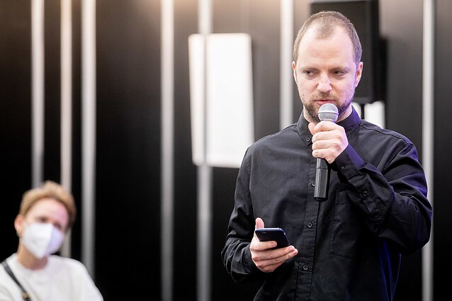 Jurgos Ivanauskaitės premija įteikta Tomui Vaisetai Jurgos Ivanauskaitės premija įteikta Tomui Vaisetai