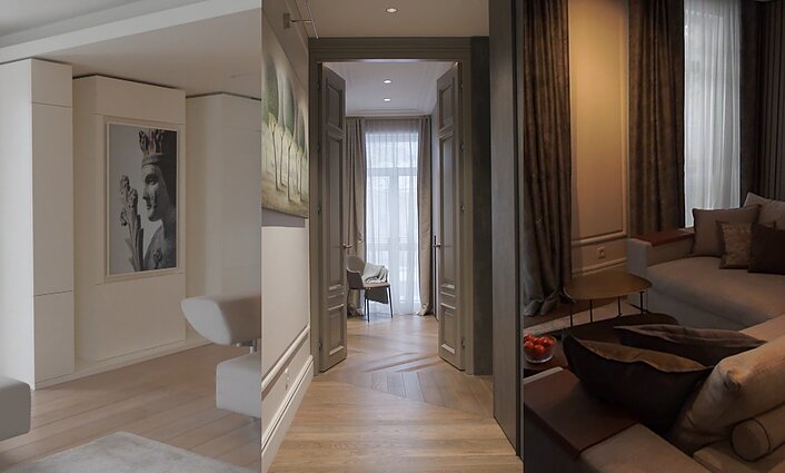 Veranda. Architekto namai, saulėtas miegamasis, erdvus butas Senamiestyje bei būstas, suprojektuotas dukrai ir mamai