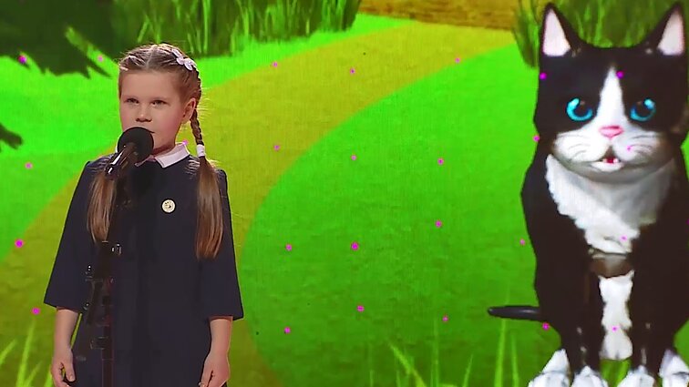 Dainų dainelė 2022. Radvilė Bukšnaitytė – „Katinėlis ir pelė“