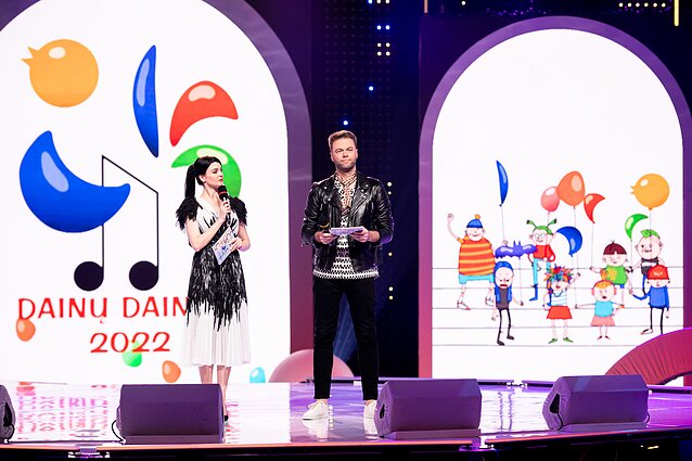 Antrasis „Dainų dainelės“ koncertas iš LRT didžiosios studijos