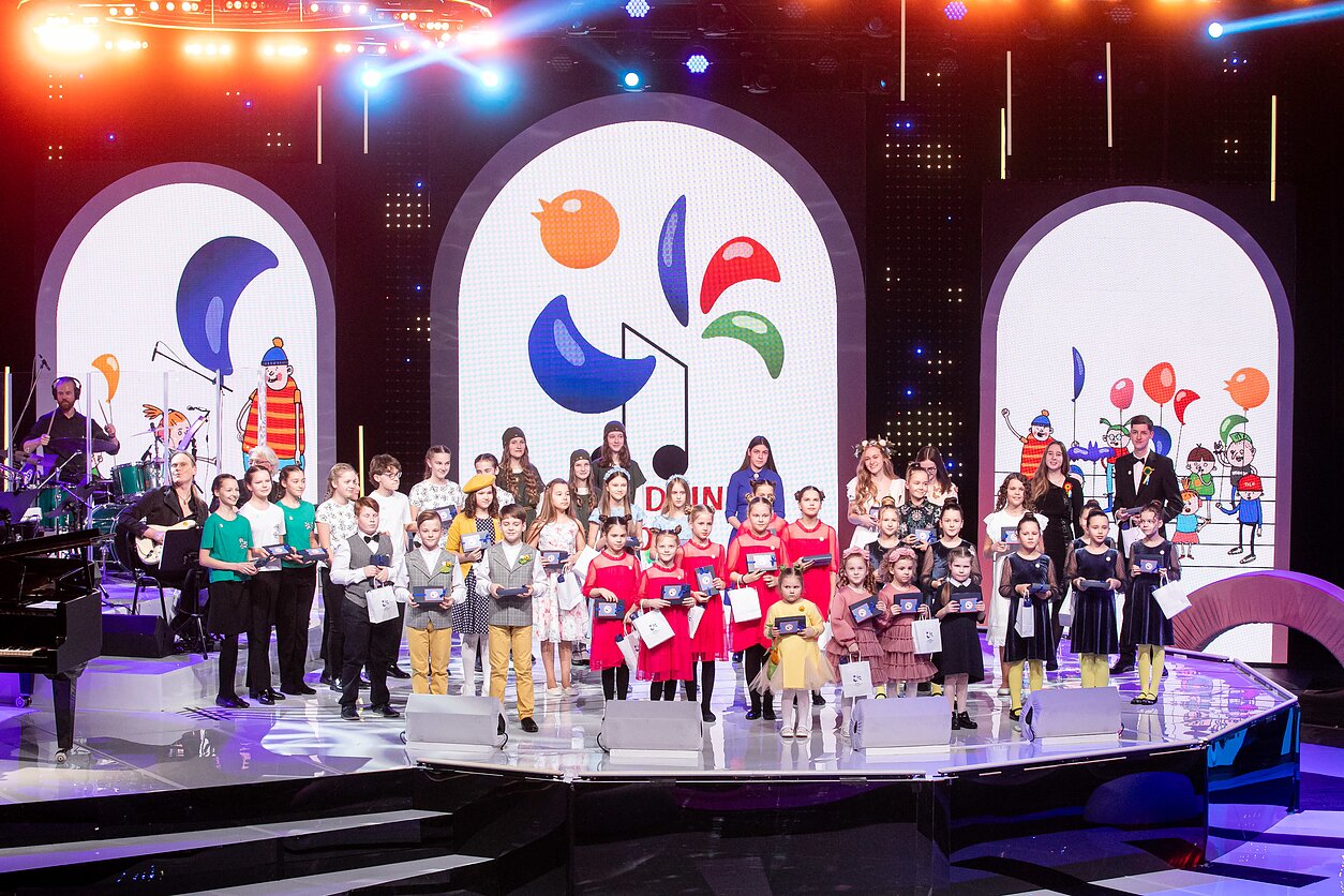 Antrasis „Dainų dainelės“ koncertas iš LRT didžiosios studijos