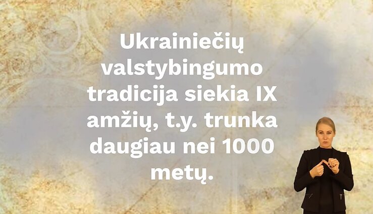Istorijos pamoka Lietuvos vaikams