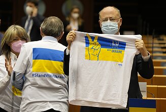 Volodymyro Zelenskio kreipimasis į Europos parlamentą