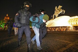 Asociatyvi nuotrauka. Protestai Rusijoje